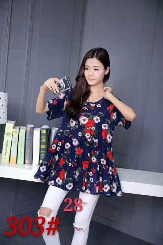 ÁO THÔ BOYL BÈO 3 TẦNG NỀN THAN HOA ĐỎ TRẮNG