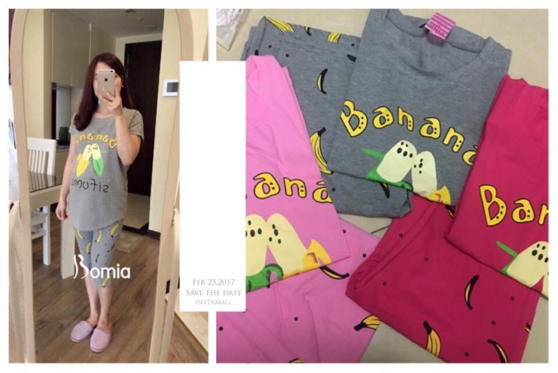 BỘ BẦU COTTON BANANA