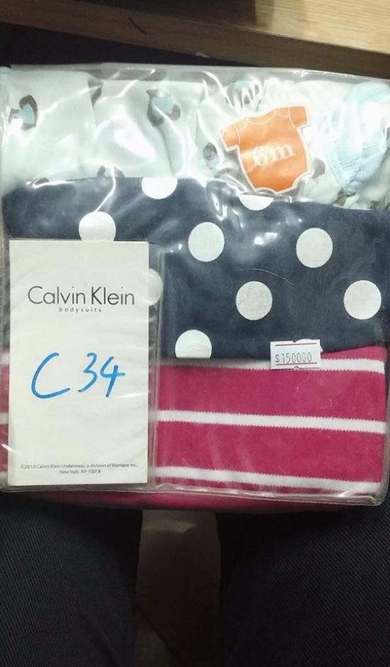 CALVIN KLEIN ( SET 3 BỘ BODY CỘC TAY)