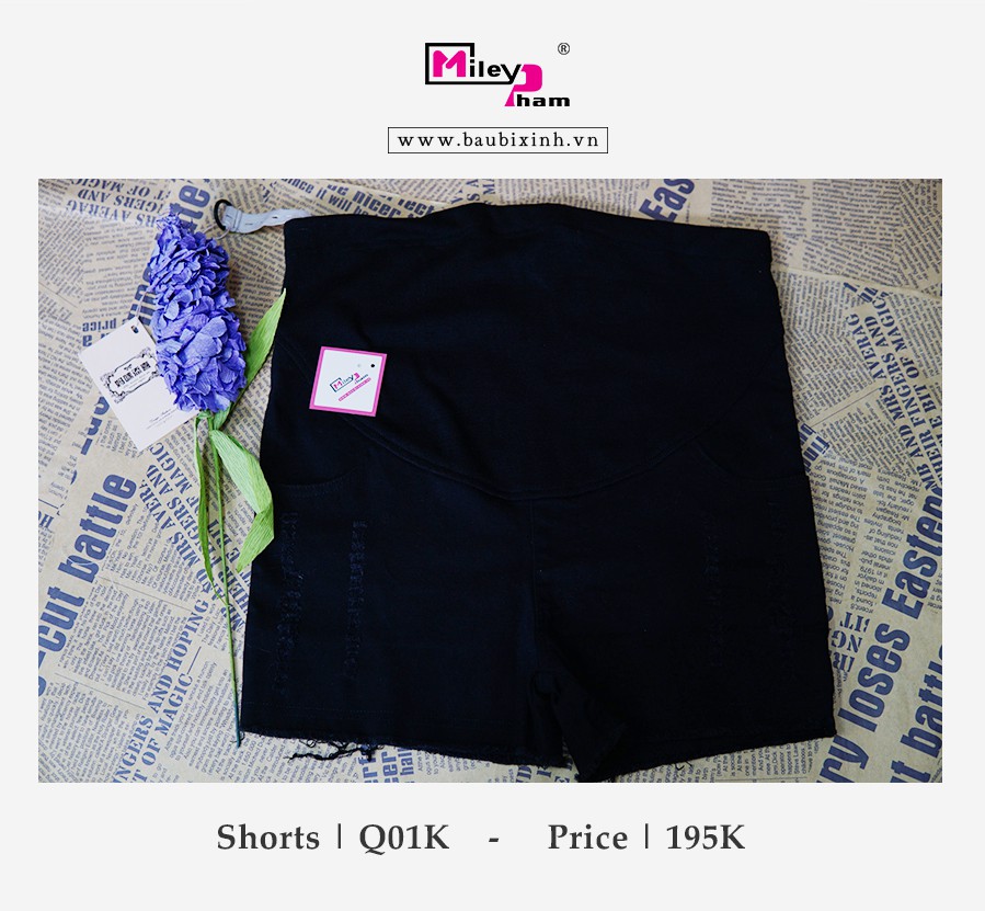 QUẦN SHORT KAKI MÀI RÁCH