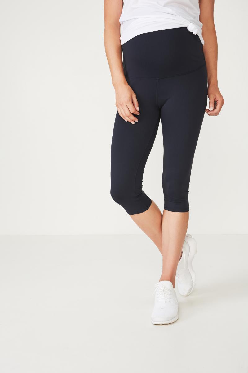 QUẦN LEGGING LỬNG COTON DẺO ĐÁP BỤNG