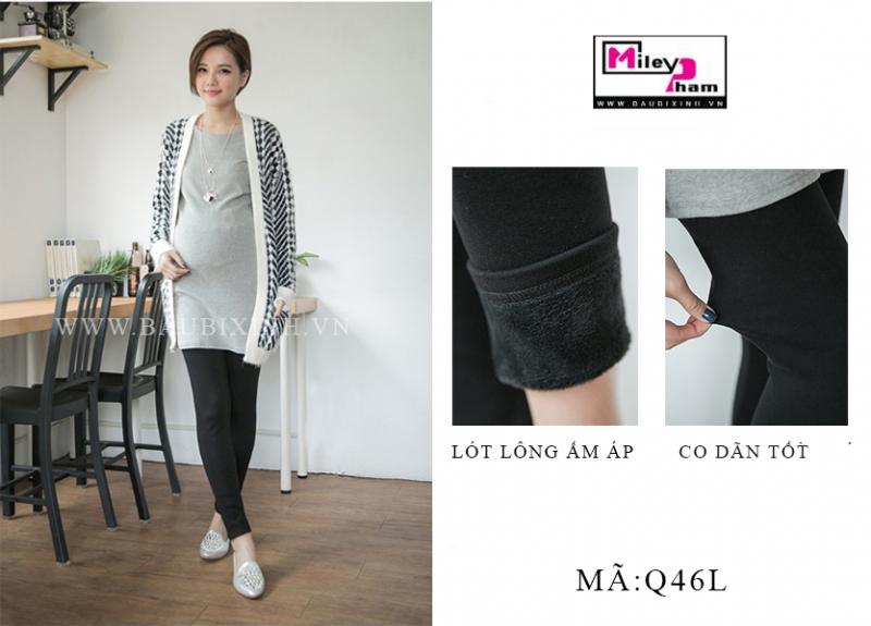 QUẦN LEGGING LÓT LÔNG CO DÃN