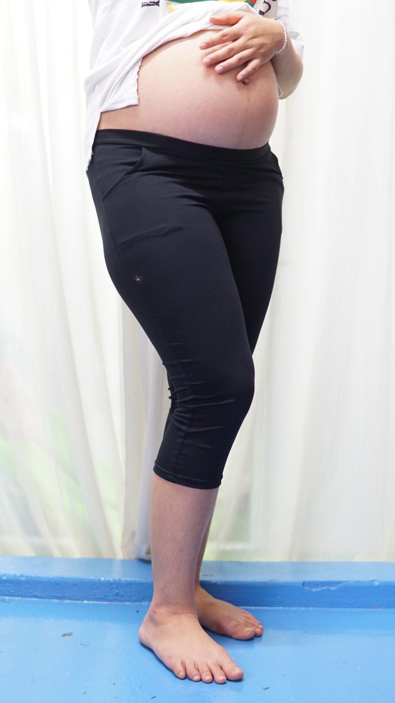 QUẦN LEGGING LỬNG COTON 100% CẠP VÕNG