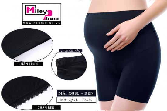 QUẦN ĐÙI COTTON DÀY VỪA TRƠN