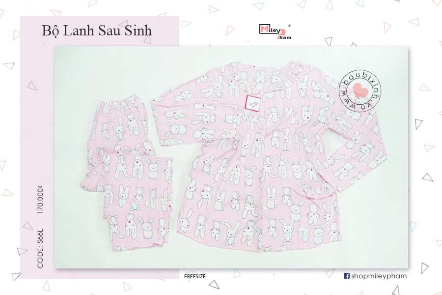 BỘ LANH LỤA SAU SINH THỎ