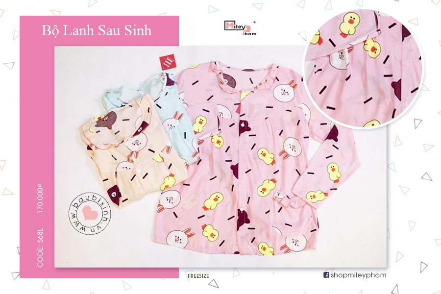 BỘ LANH SAU SINH THỎ CONY