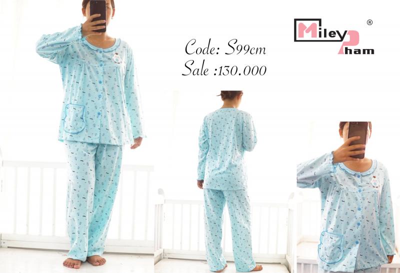 BỘ SAU SINH COTTON MỀM GÀ CON