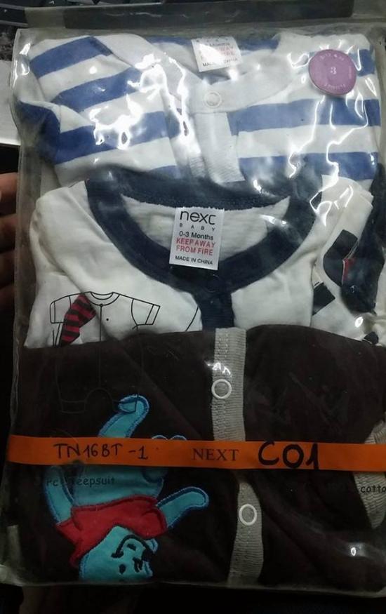 NEXT BABY ( SET 3 BỘ BODY CỘC TAY)