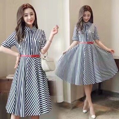 VÁY THÔ KẺ KÈM THẮT LƯNG