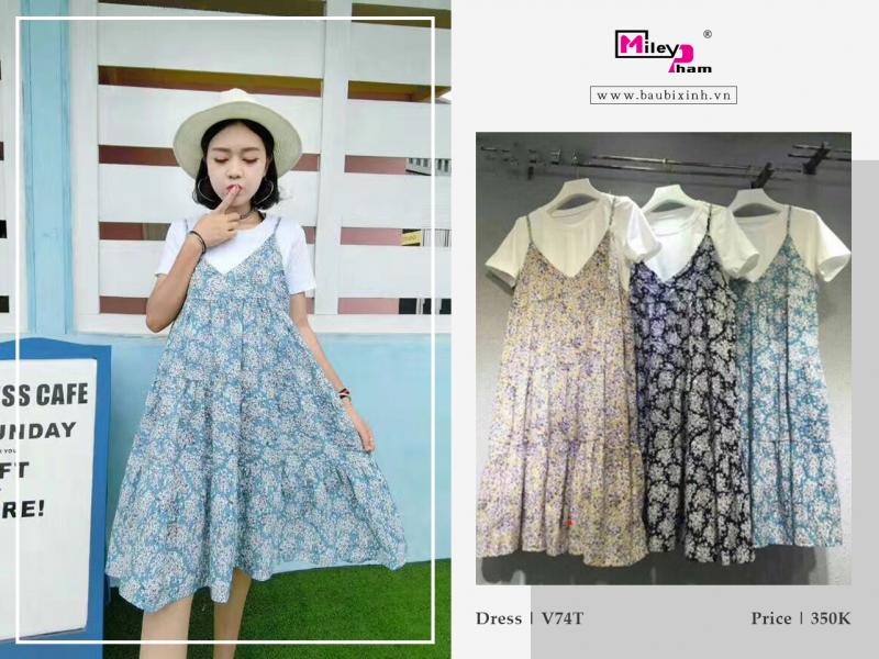 SET YẾM VÁY THÔ DÂY HOA NHÍ 3 TẦNG 6906