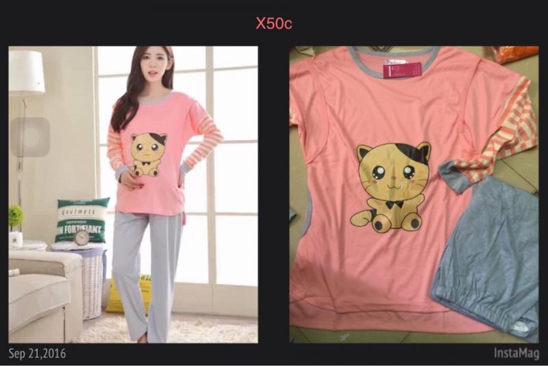 BỘ BẦU BÚ COTON MÈO NÂU TAY KẺ