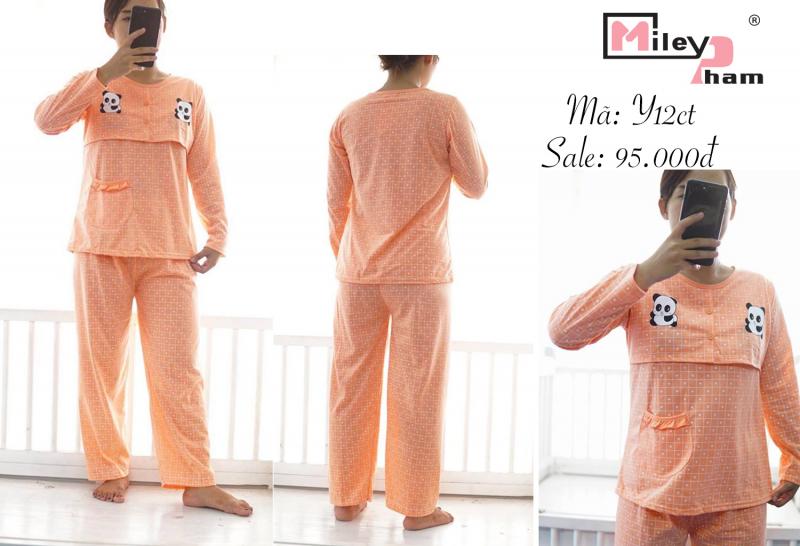 BỘ BÚ COTTON THÔ 2 GẤU TRÚC