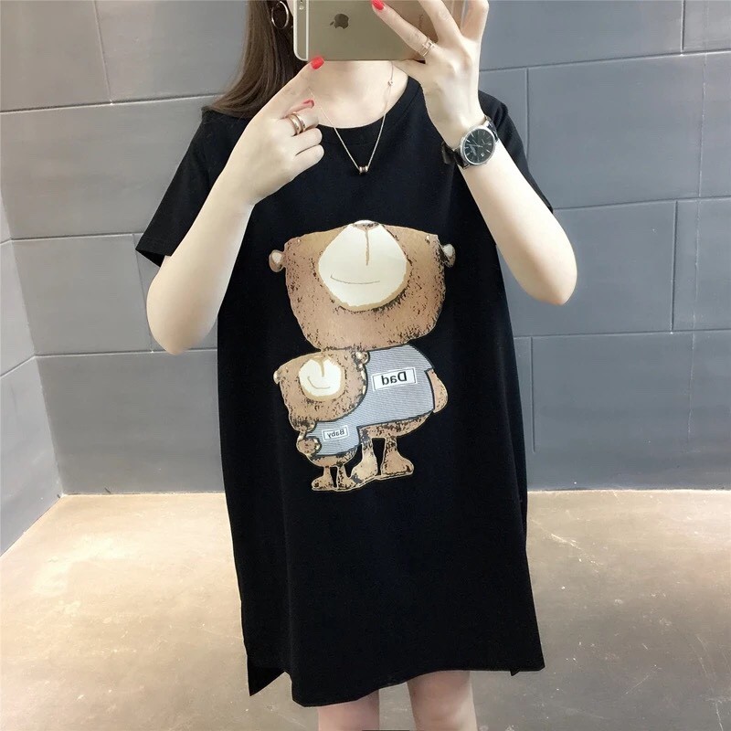 ÁO VÁY BẦU COTTON DAD BABY