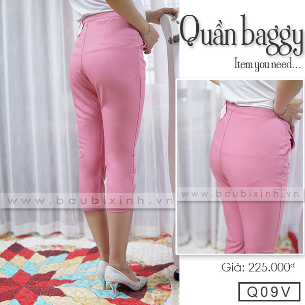 QUẦN BAGGY XẮN GẤU CẠP VÕNG