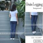 QUẦN LEGGING BẦU LEN TĂM GIẢ JEANS