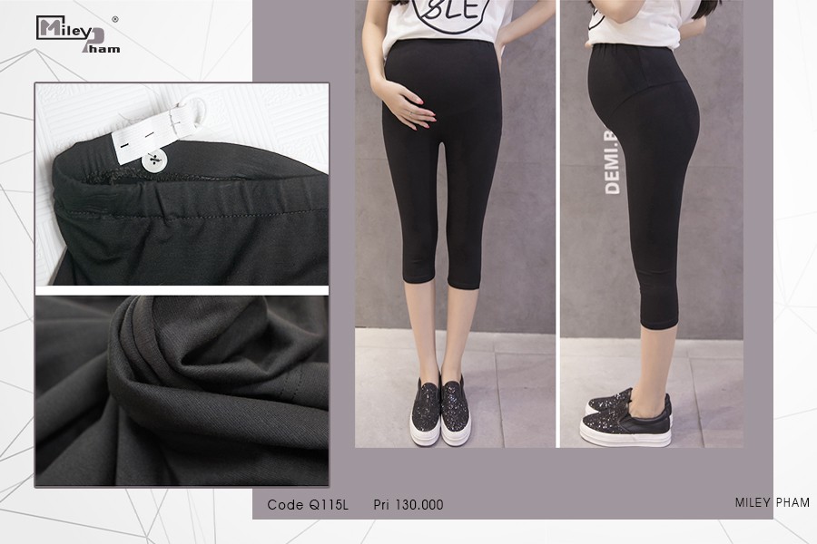 QUẦN LEGGING NGỐ COTTON MỀM CẠP CAO 8006-1