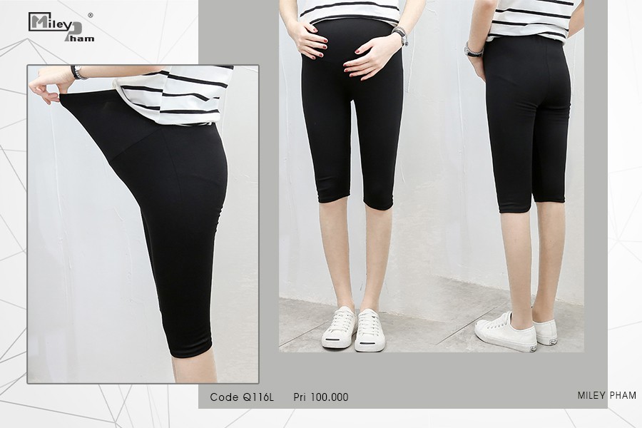 QUẦN LEGGING NGỐ COTTON MỎNG CẠP CAO 11-30