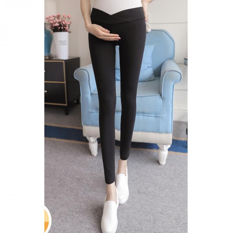 QUẦN BẦU LEGGING LEN CẠP ĐAN