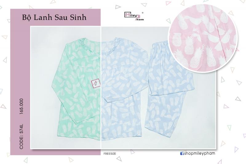 BỘ LANH SAU SINH FORM TO DỨA TRẮNG