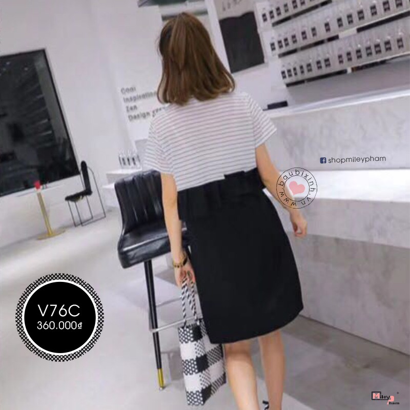 VÁY COTTON HÀN QUỐC KẺ GIẢ YẾM