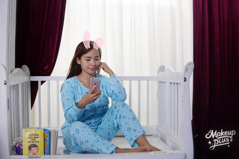 BỘ BÚ COTTON KÉO KHÓA THỎ TRÁI TIM TUMI