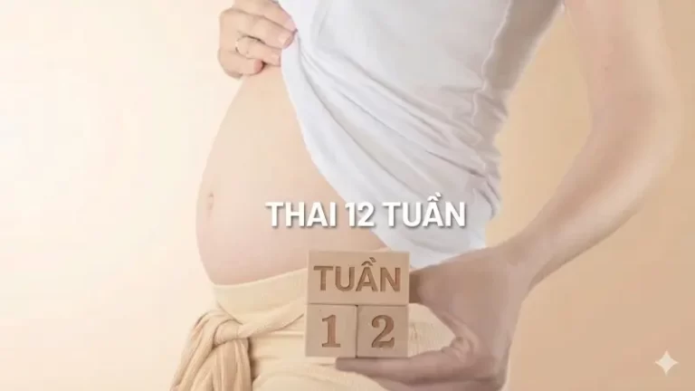 Thai 12 tuần: Thai nhi phát triển như thế nào và kích thước bao nhiêu?