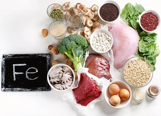 thực phẩm bổ sung sắt tốt cho bà bầu