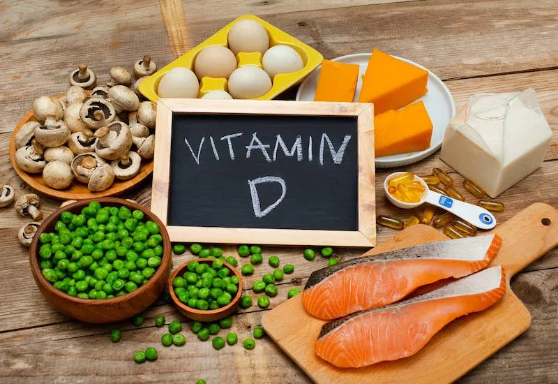 thực phẩm giàu vitamin D cho bé
